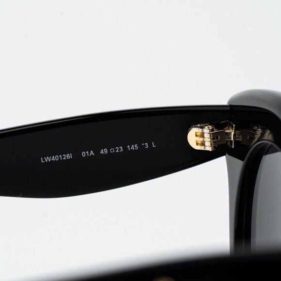 Loewe Women Sunglasses Black Grey Cat Eye LW40126I 01A NEW AUTHENTIC main image 8